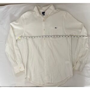 Vineyard Vines Slim Fit Tucker Shirt White Whale Logo Long Sleeve Men's XS